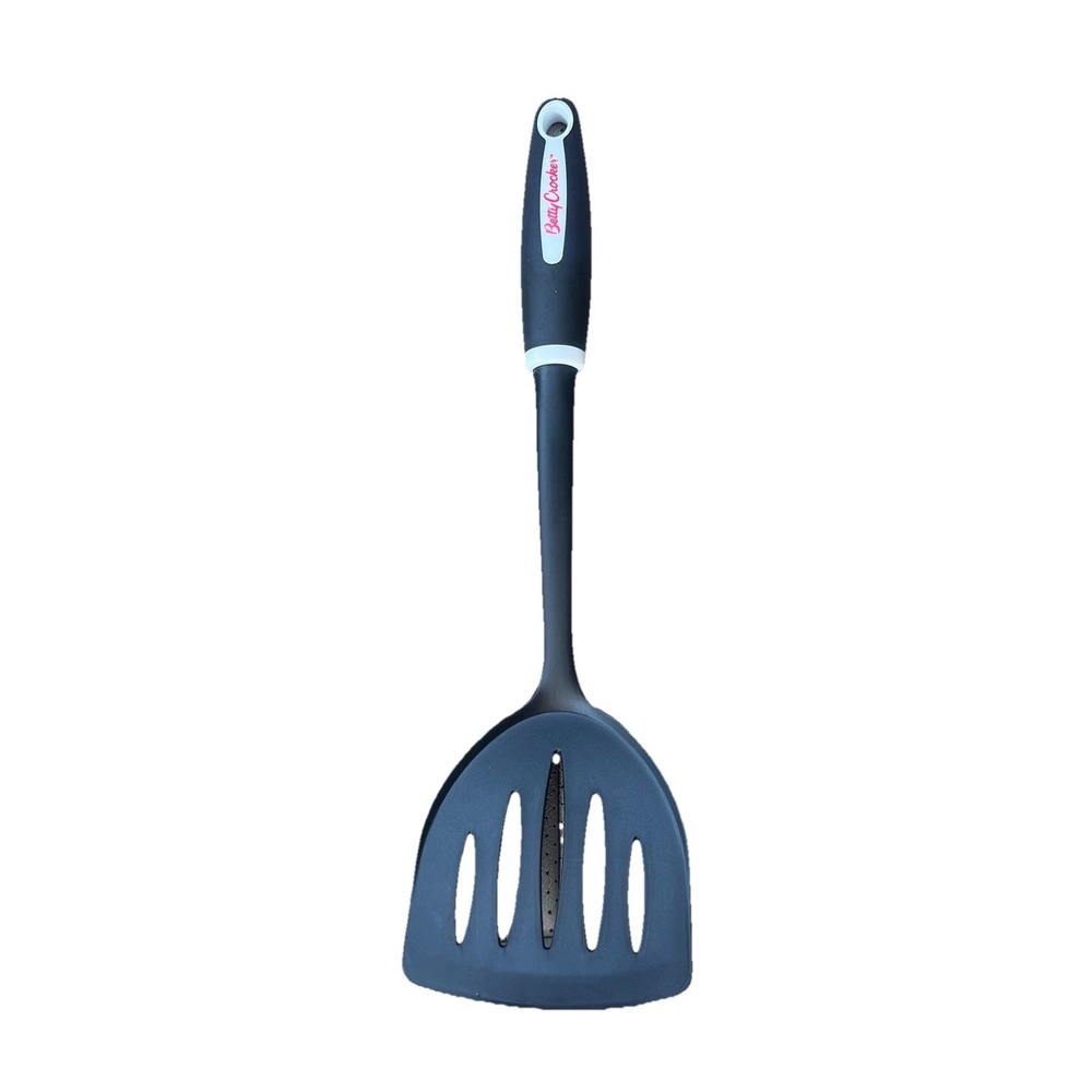 Betty Crocker Nylon Slotted Spatula Turner~Soft Grip Handle~Dishwasher Safe